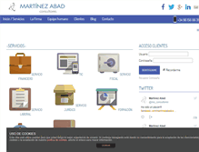 Tablet Screenshot of martinez-abad.es